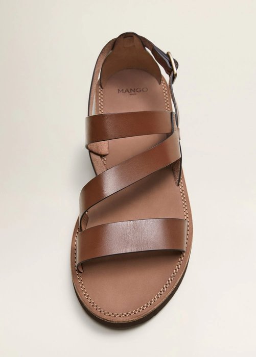 Římské kožené sandály #67