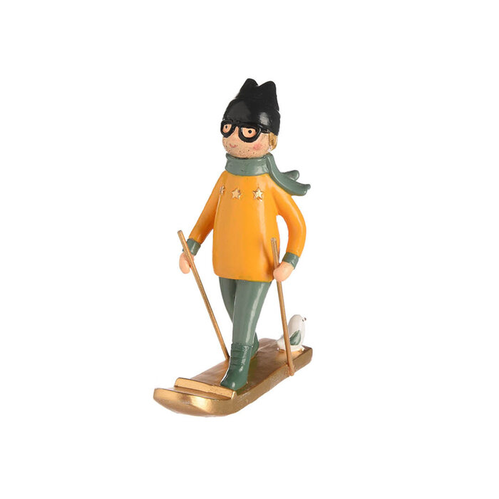 Deko-Figur Skifahrerschi #193
