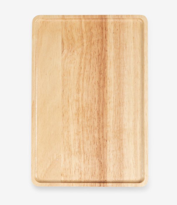Tray Rubber Wood 22x15cm #220