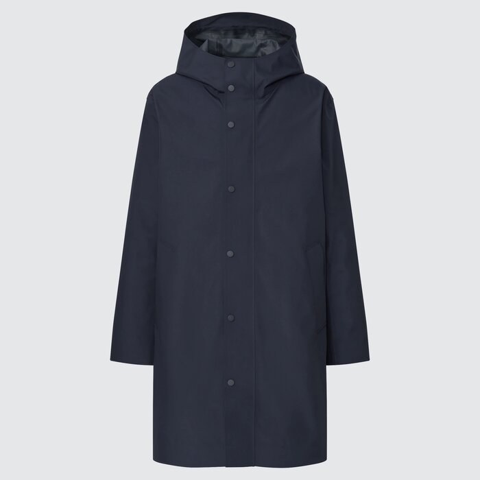 MEN Blocktech Hooded Coat #214